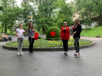 Члены Молодежного совета нотариусов Приморского края почтили память героев, погибших в Великой Отечественной войне 