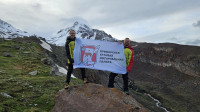 Нотариусы Приморья приняли участие в восхождении на вершину горы Казбек.