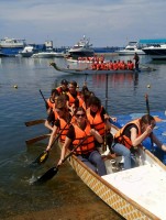 Представители Приморской краевой нотариальной палаты приняли участие в соревнованиях по гребле на лодках класса «Дракон»